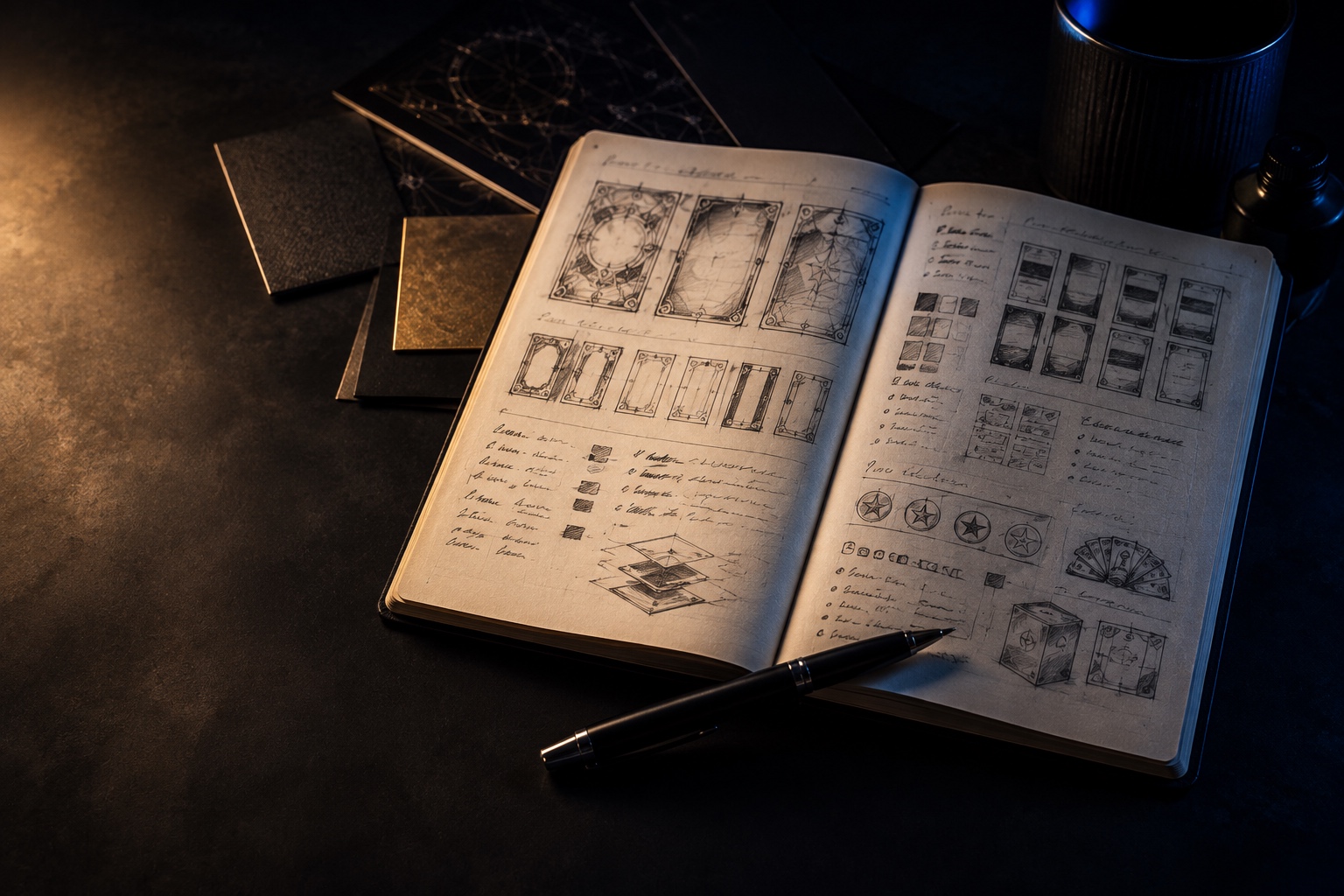 Concept & Strategy service at Legends Trading Card Manufacturing