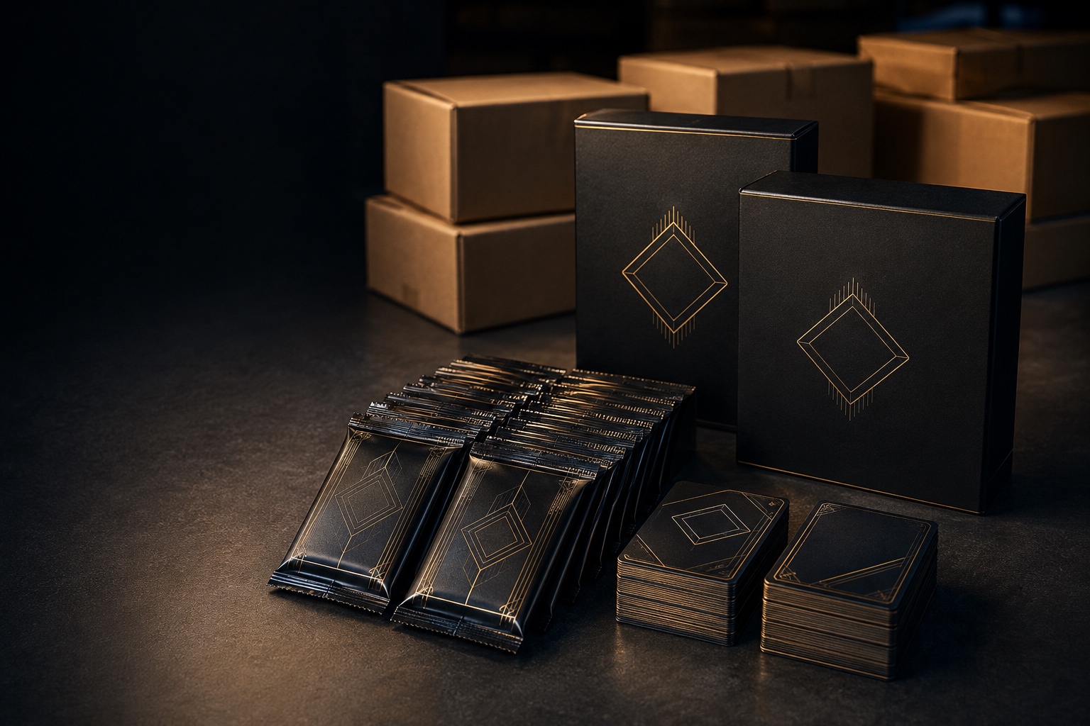 Pack-out & Fulfillment service at Legends Trading Card Manufacturing